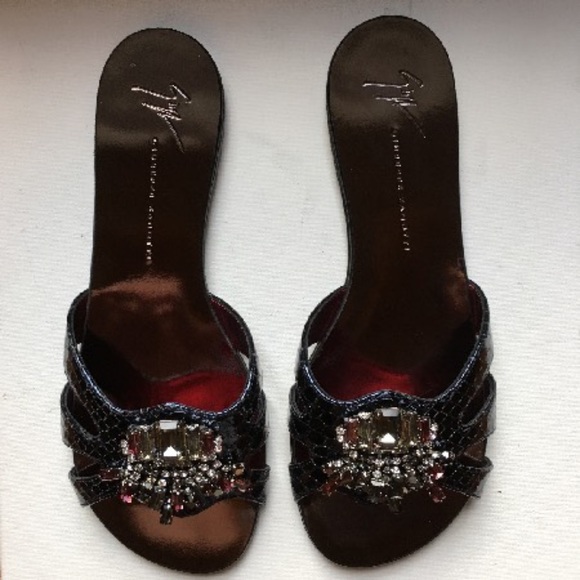 Giuseppe Zanotti - Rock 10 Infradito US 8 | IT 38 (NIB)